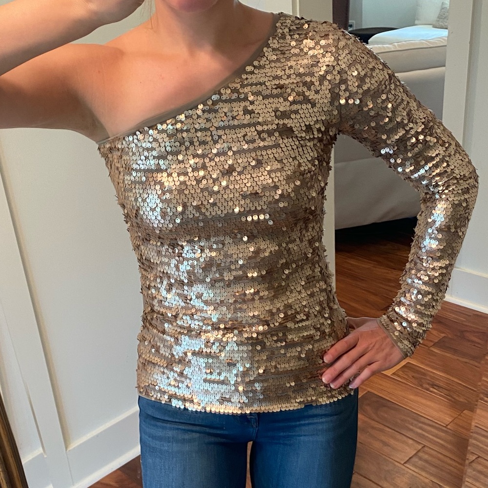 Sequin Blouse